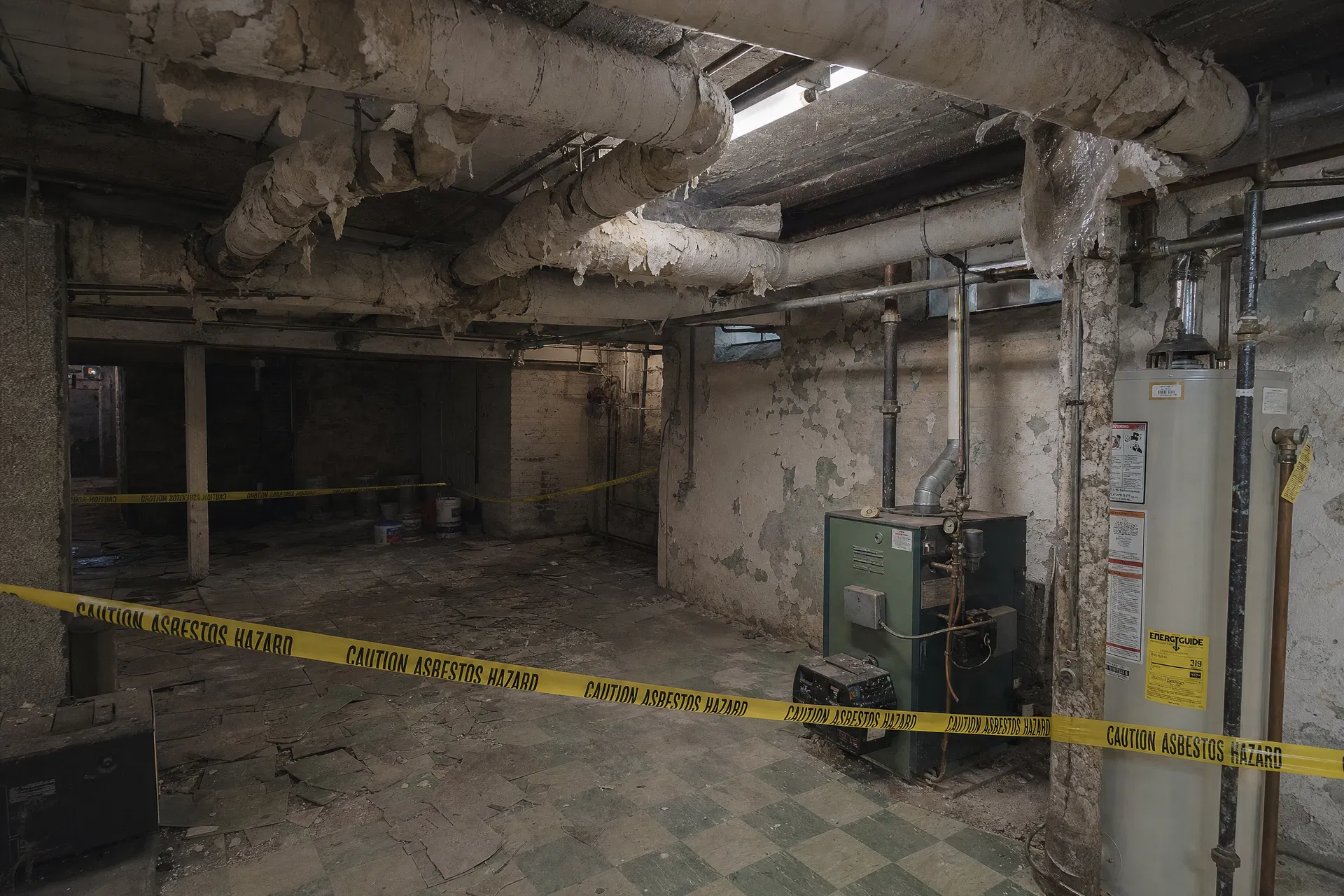 Before - Commercial Abatement