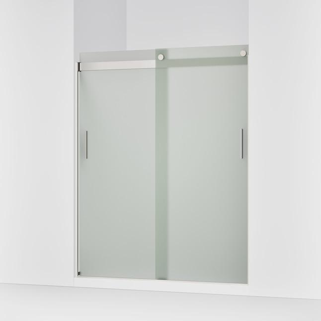 Frameless Frosted Glass