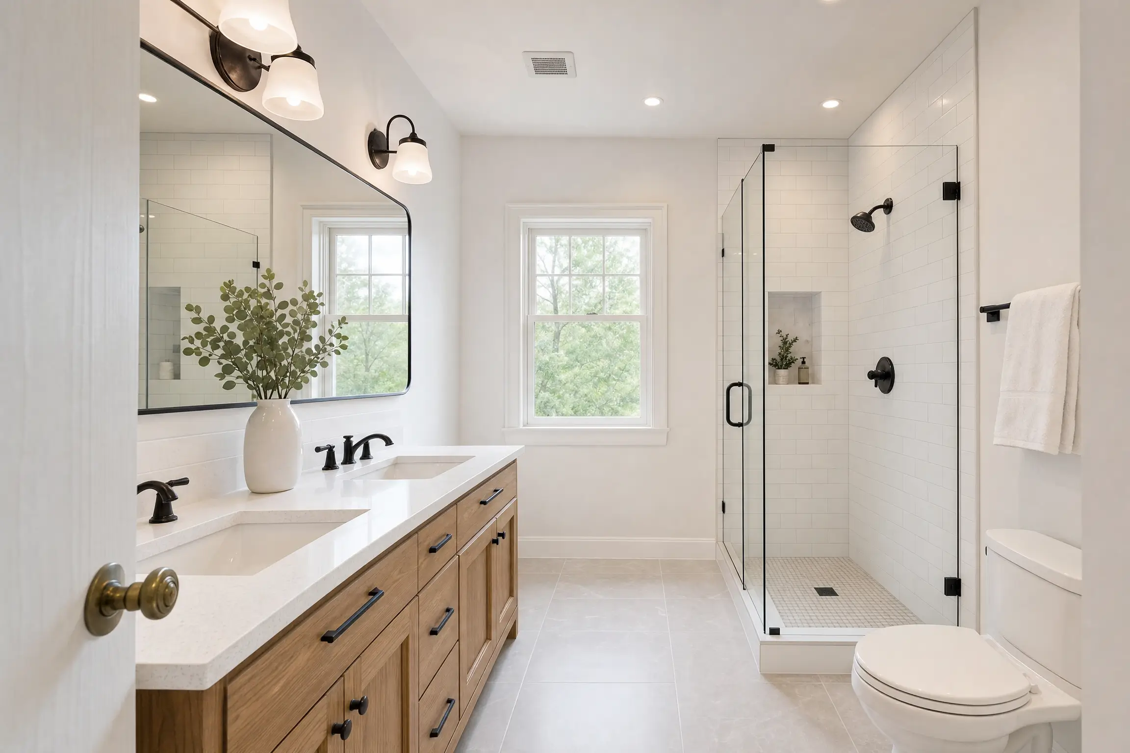 After - Bathroom Water Damage