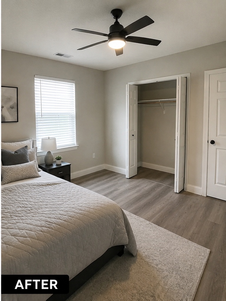 After - Water Damage Repair